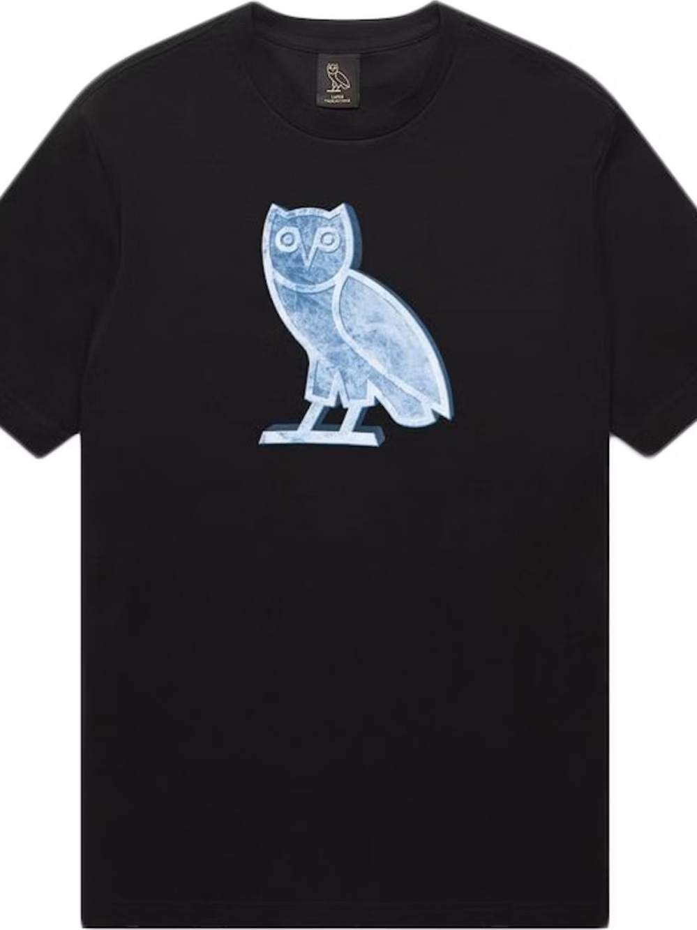 OVO OCTOBER’S VERY OWN ICE OWL GRAPHIC T-SHIRT BLACK LARGE